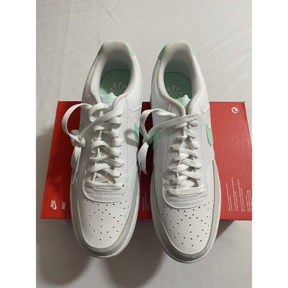 New Men’s Size 10.5 - Nike Court Vision Low White Mint Foam FZ4124 100 main image 7